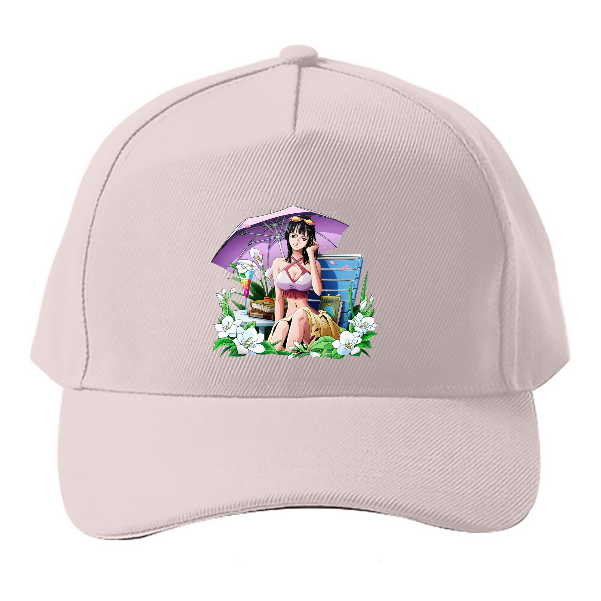 （画像用） ワンピース ニコ・ロビン ONE PIECE Nico Robin ベースボールキャップ 綿100％ 男女兼用 帽子 スポーツ